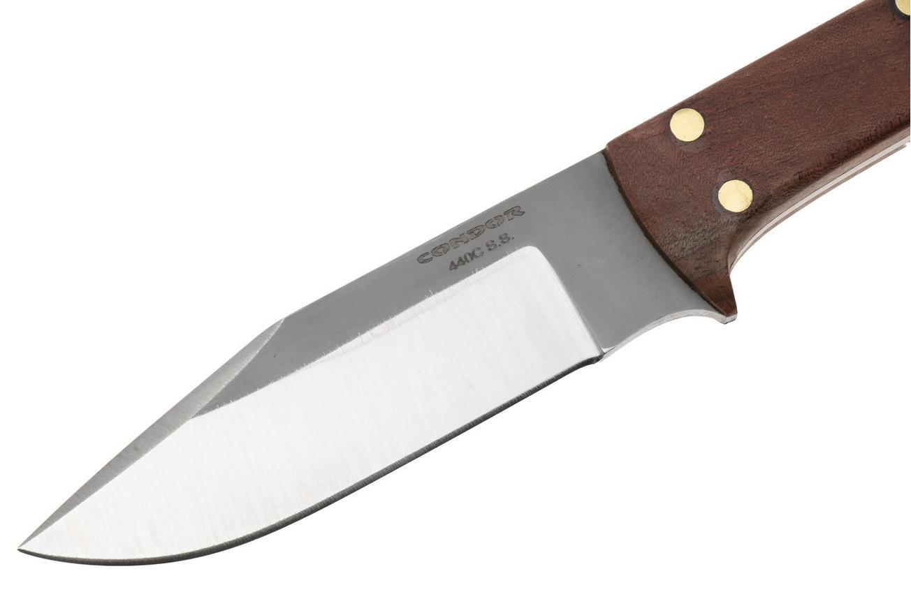 Condor Lifeland Hunter CTK103-4.5-4C Satin 440C, Walnut, jachtmes