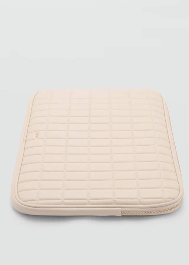 Mango 13 laptophoes beige