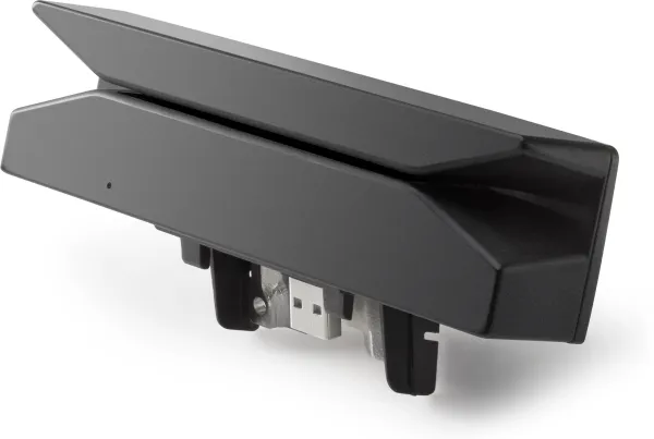 HP RP9 Integrated Dual Head MSR - Magnetisk kortlæser - USB 2.0 - HP sort - for RP9 G1 Retail System 9015, 9018, 9118