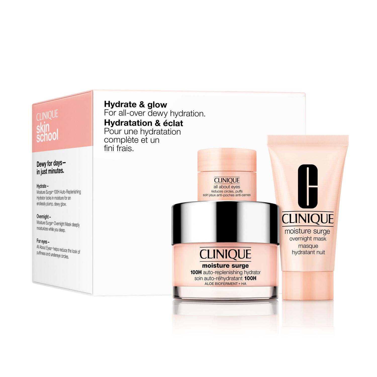 Estuche Moisture Surge 100h   2 Regalos Cofres lujo