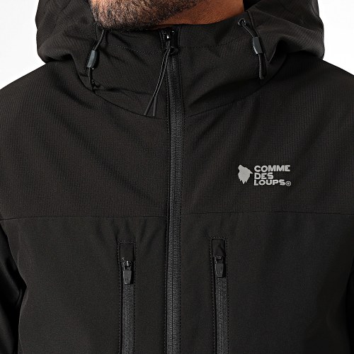 Veste Zippée Capuche Neo Noir