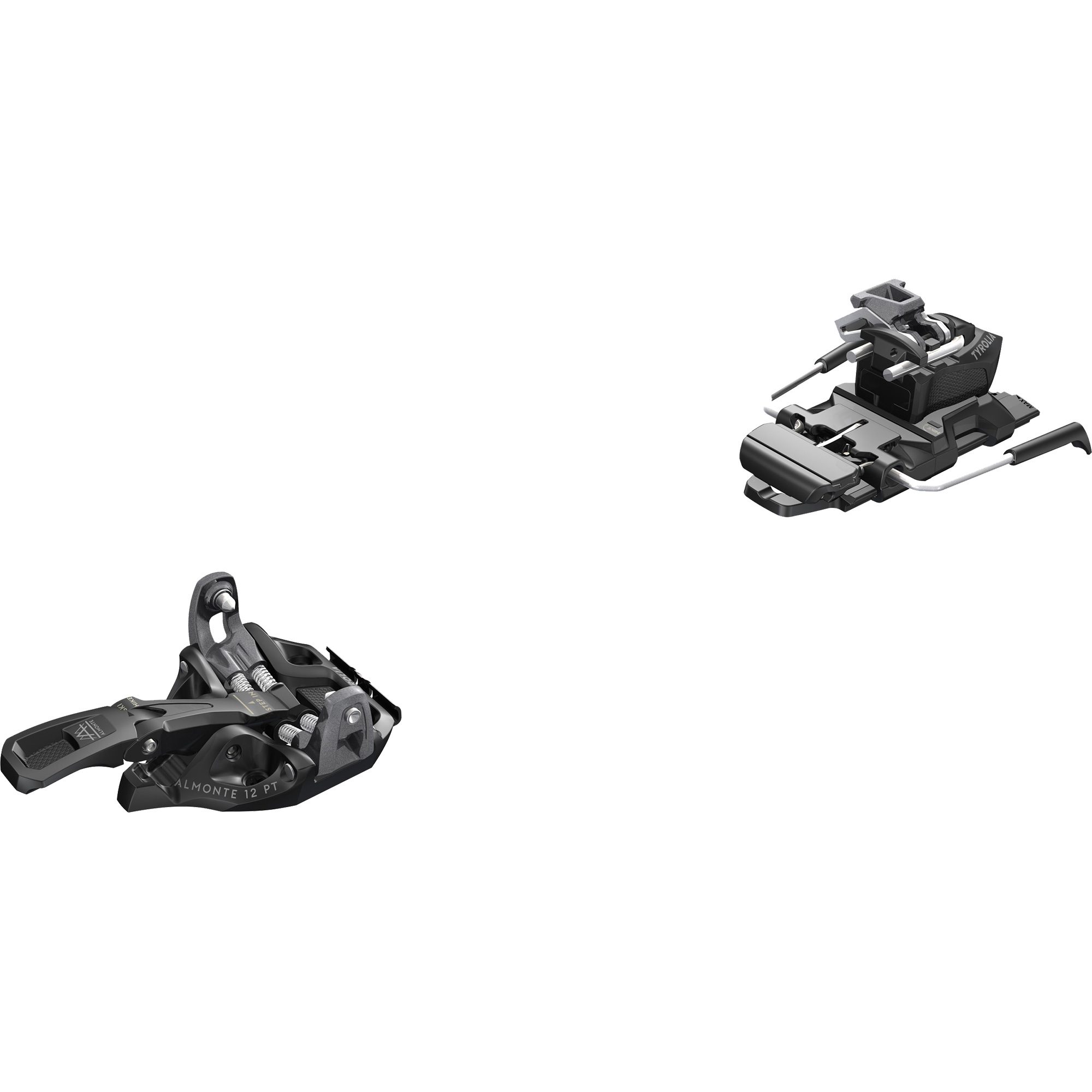 Tyrolia Almonte 10 PT Tourenbindung black metallic grey 90mm Stopper