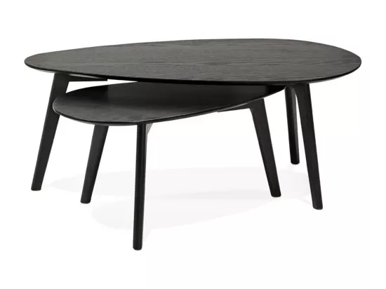 Lot de 2 Tables Gigognes Design 