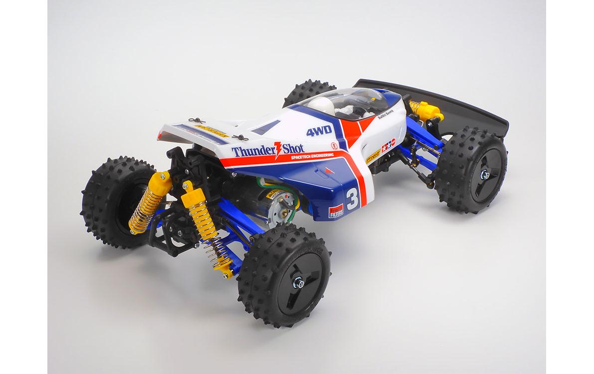 Buggy Thunder Shot 2022, 4WD, Bausatz, 1:10<br>Neuauflage des Klassikers von 1987 - Thunder Shot