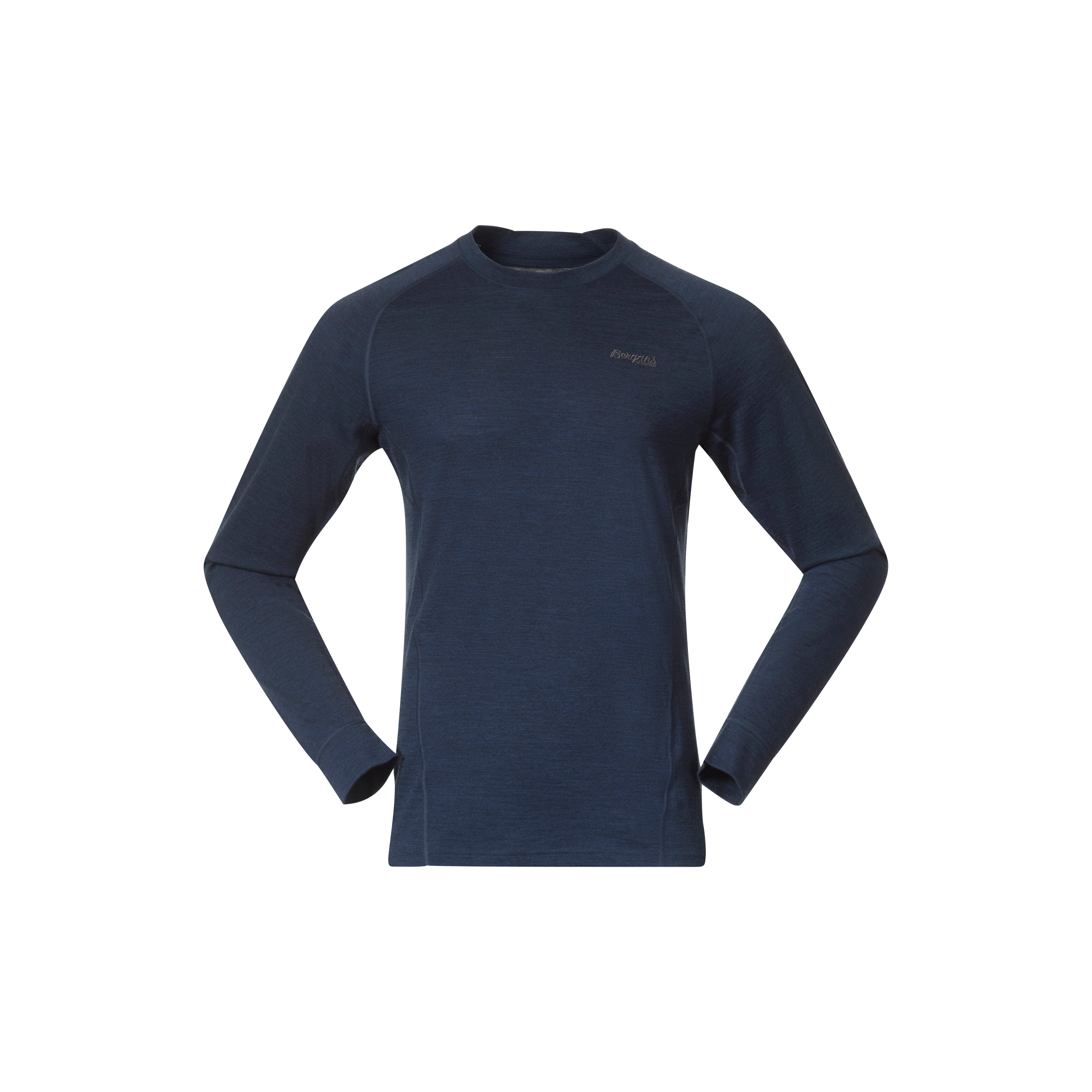 Inner:Pure Merino Long Sleeve Men Navy Blue