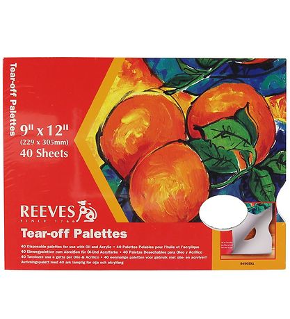 Reeves Papierpaletten - 23 x 30, 5 cm - 40 Blätter