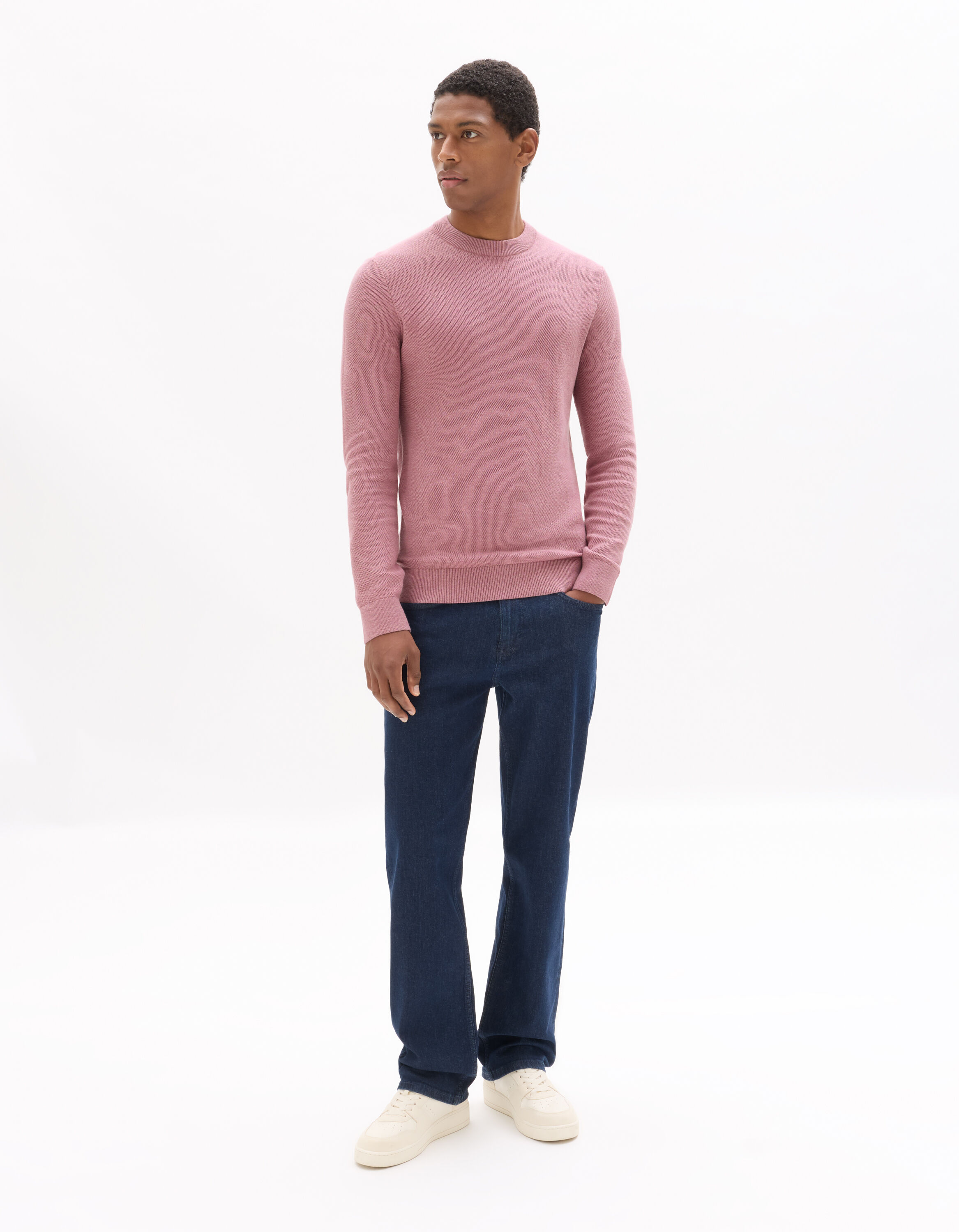 Jean straight coton stretch - brut