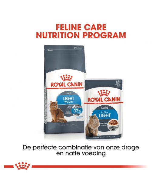 Royal Canin Ultra Light - In Gravy - Kattenvoer - 85 g