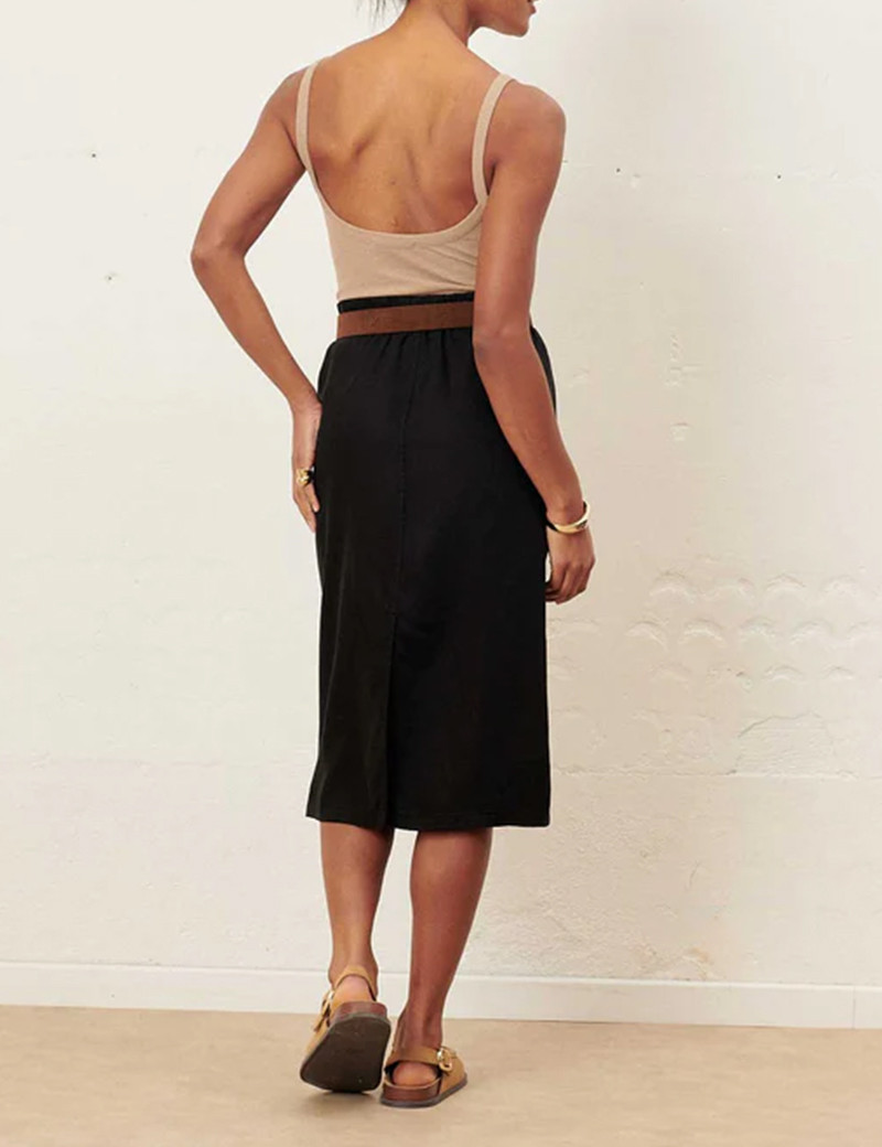 LAB DIP JUPE LONGUE FEMME NOIR