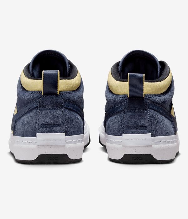 Nike SB React Leo Schuh (thunder blue saturn gold)