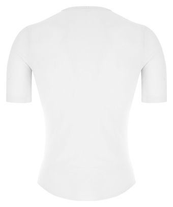 Maillot de Corps Manches Courtes Santini Delta Blanc