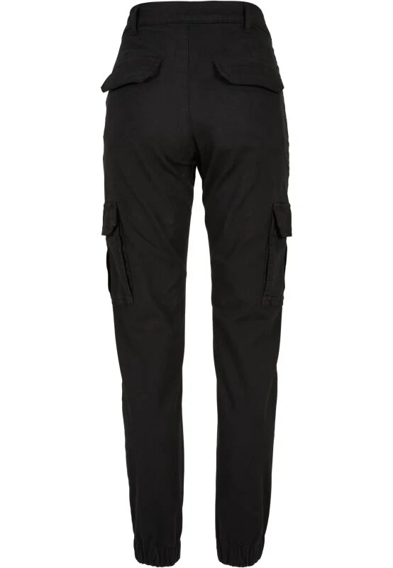 Ladies Cotton Twill Utility Trousers  | Urban Classics Pantalon Cargo