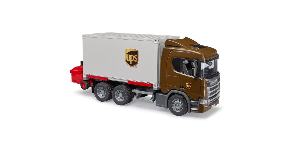 bruderScania Super 560R UPS logistiek vrachtwagen met heftruck en pallets Modelvoertuig  (03582)