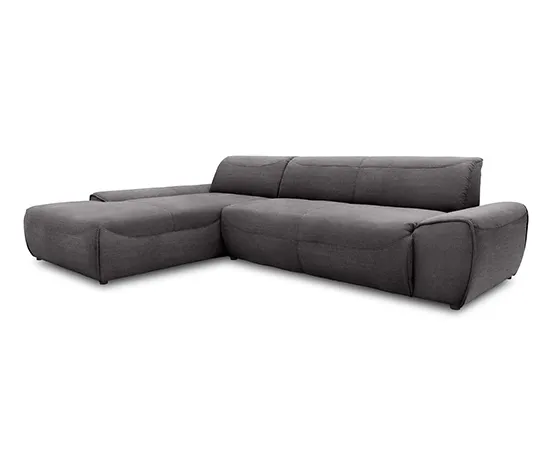 DOMO collection Ecksofa mit Sitztiefenverstellung »Frenzy«, links, anthrazit