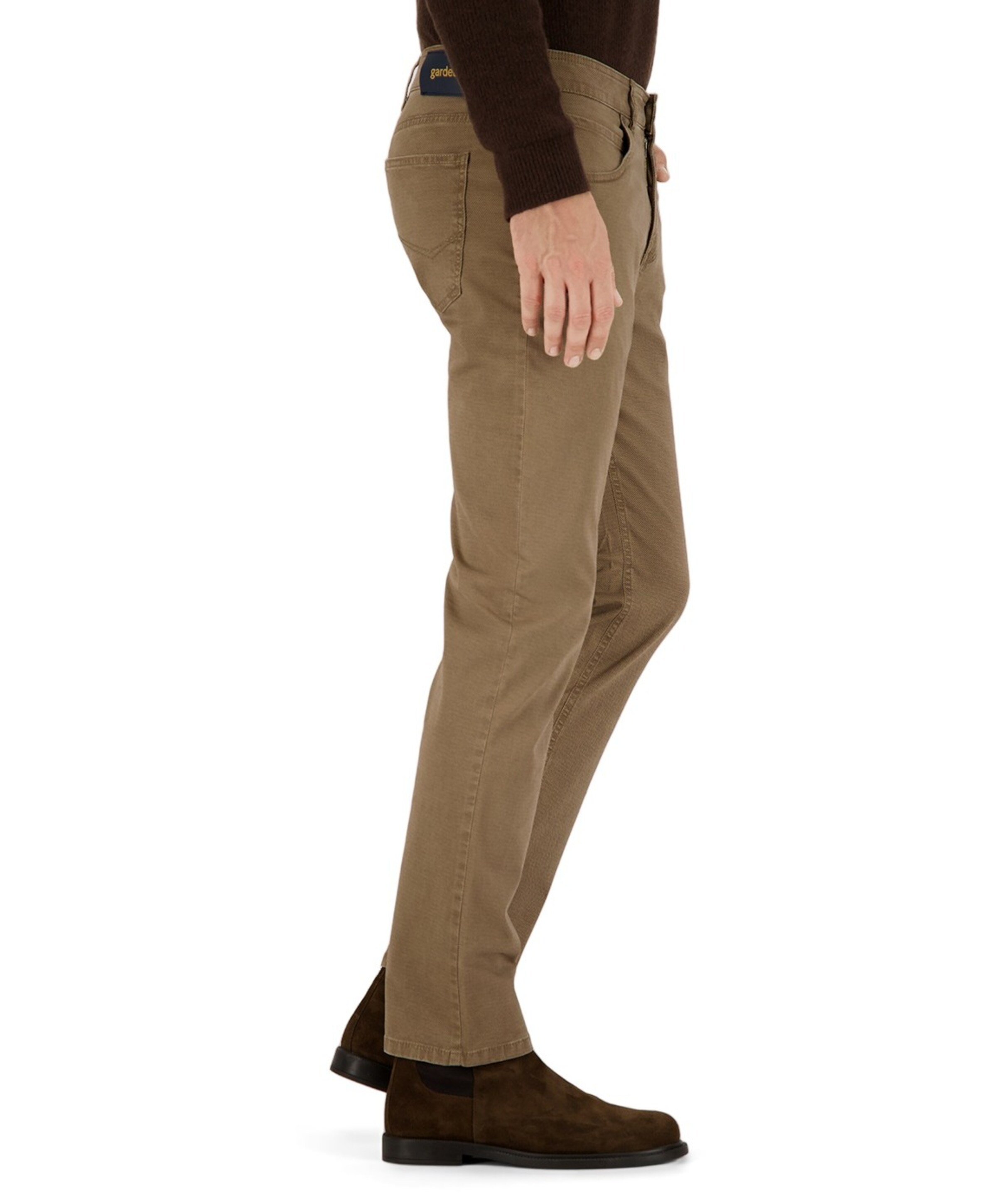 Gardeur 5-Pocket Modern Fit heren broek beige