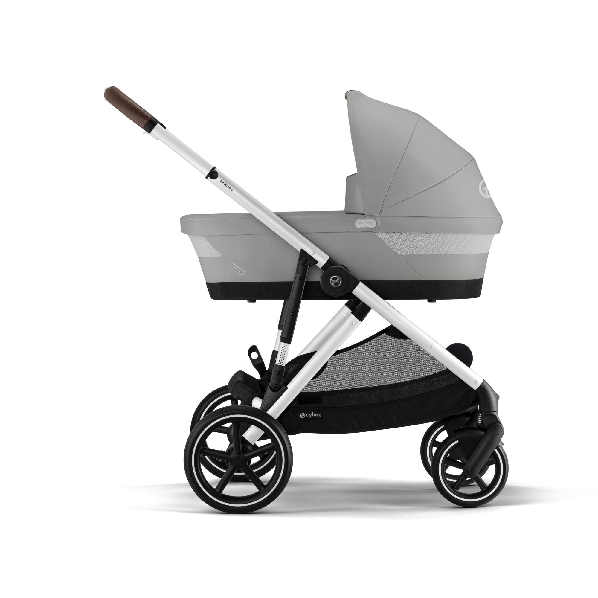 Gazelle S Stone Grey (Silver Frame)