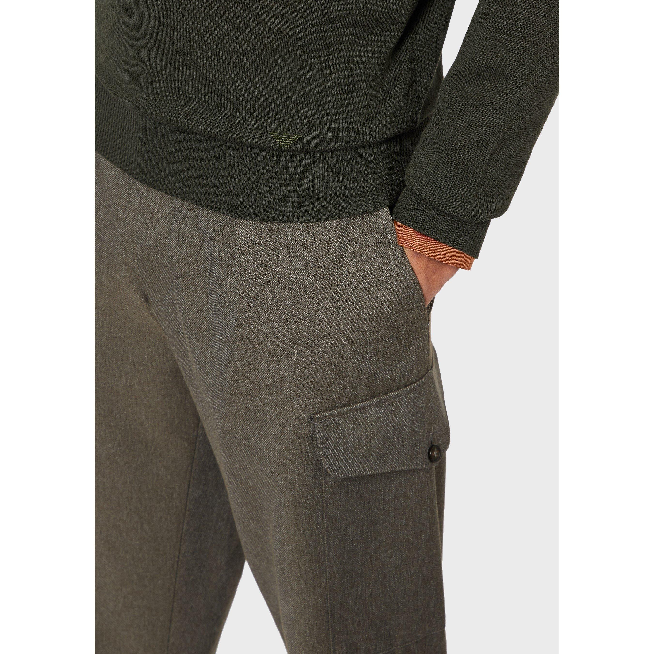 Emporio Armani Crew Neck Knit Top