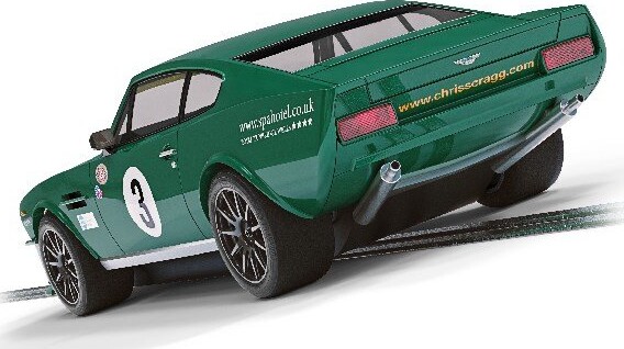 Scalextric Bil - Aston Martin V8 - Chris Scragg - C4256