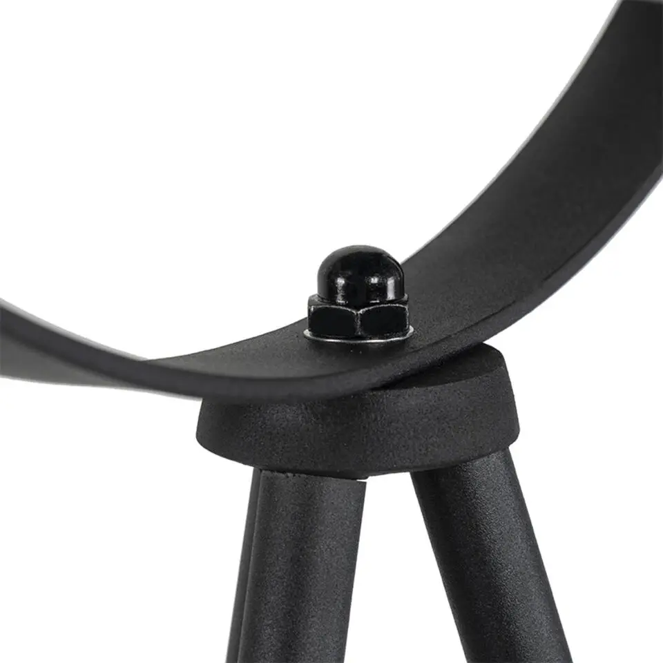 Qazqa vloerlampen magnax zwart e27