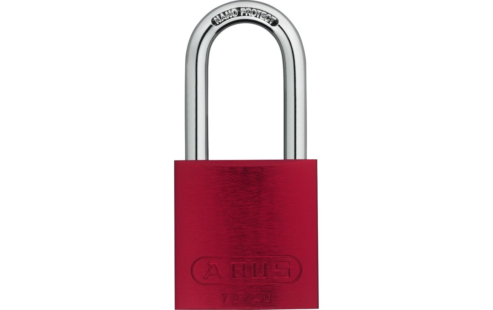 ABUS Vorhängeschloss »72/40HB40 rot vs.«