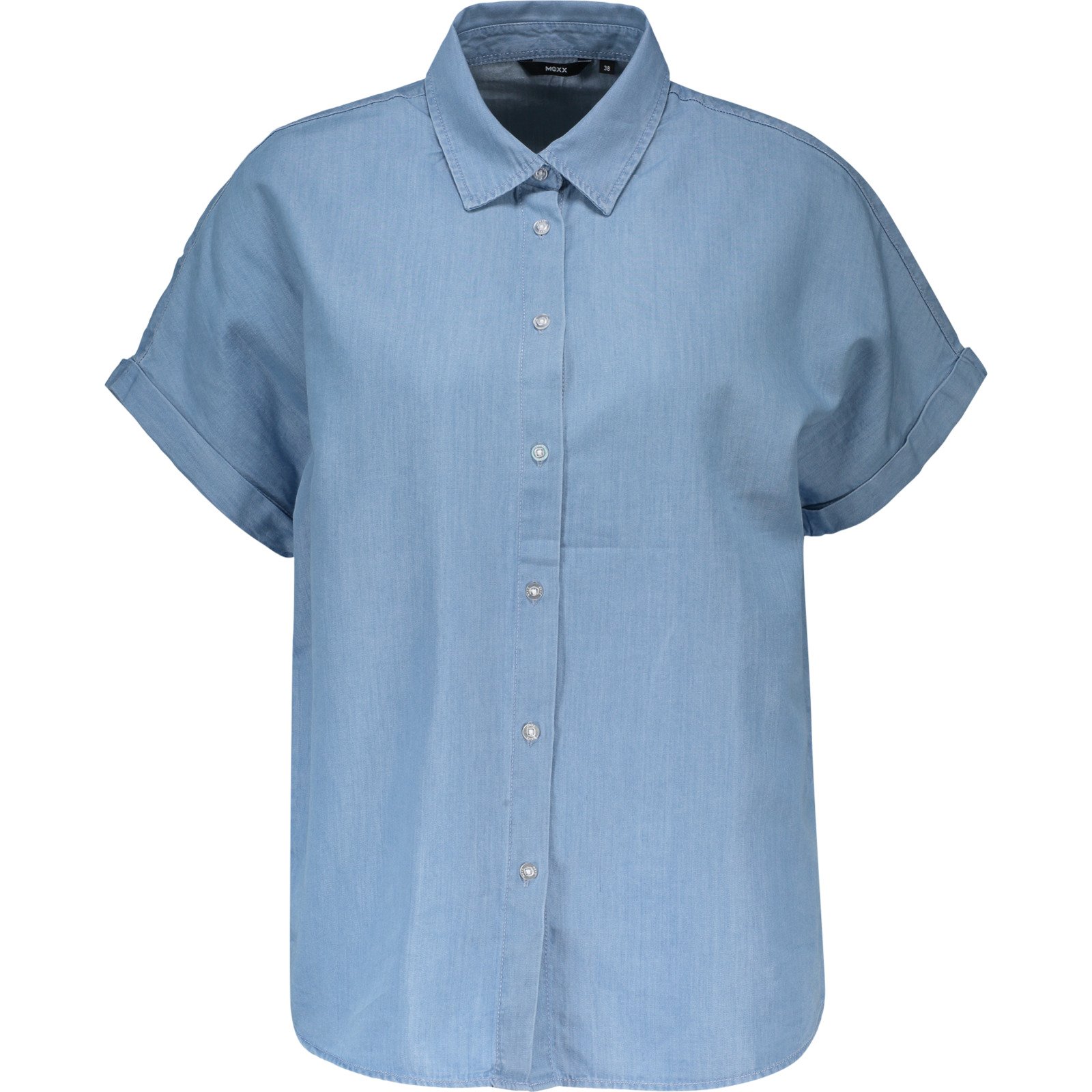 Mexx Damen-Jeansbluse Tencel
