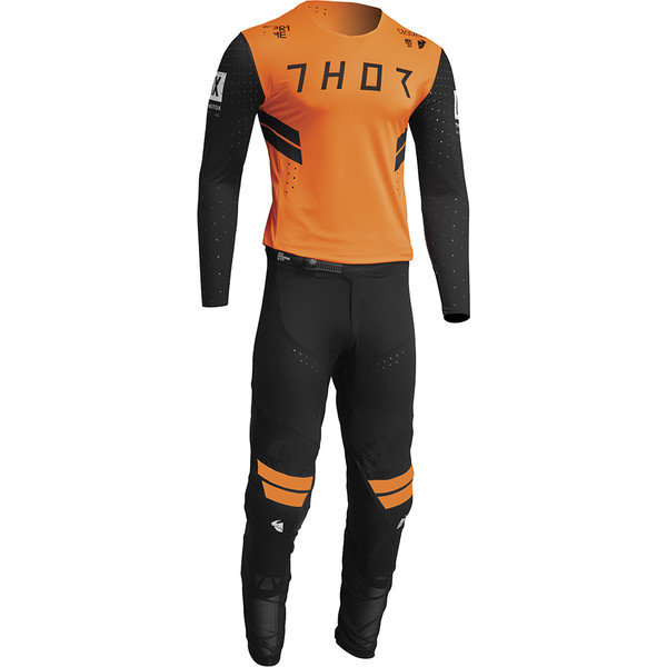 Thor Motocross - Maillot Prime Hero Orange fluo / Noir