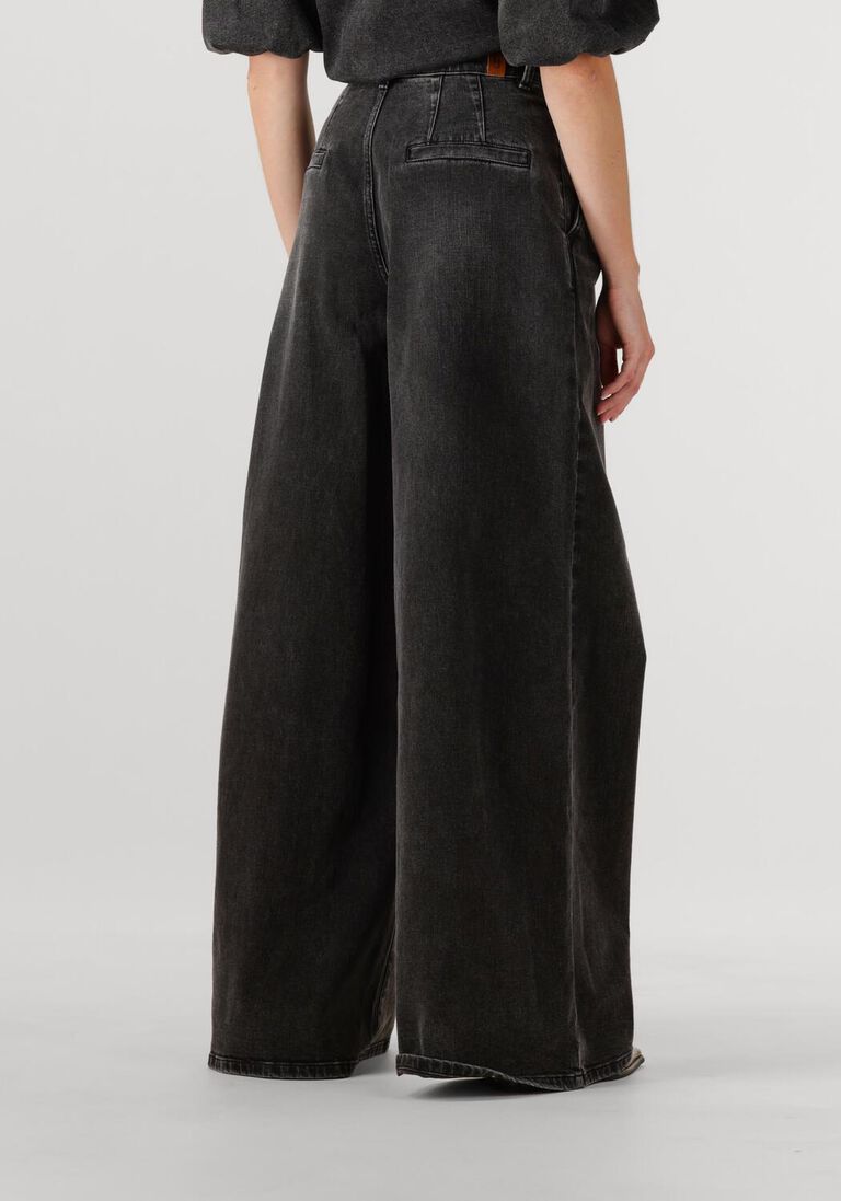 zwarte janice wide jeans dollar