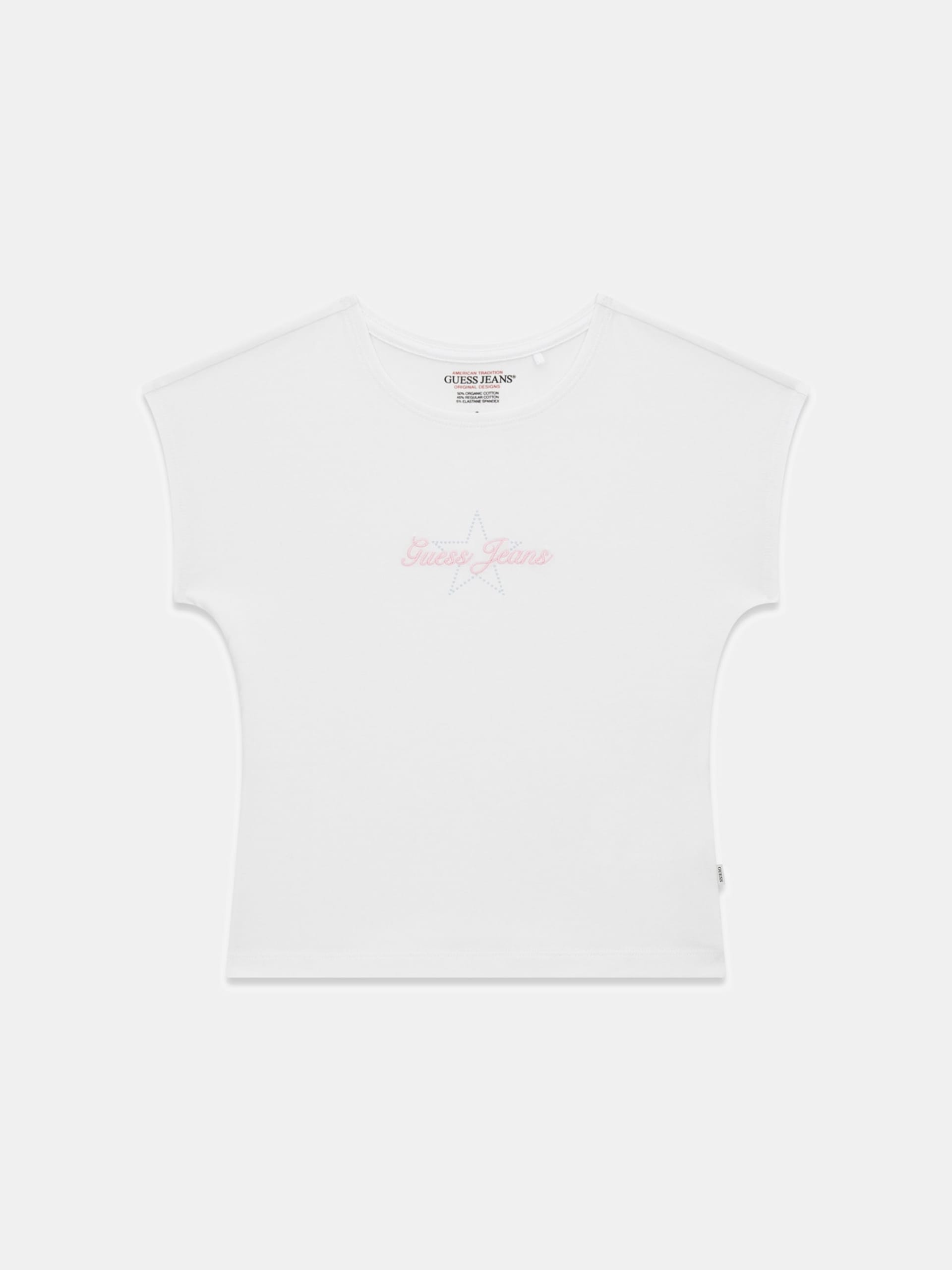 Camiseta com strass