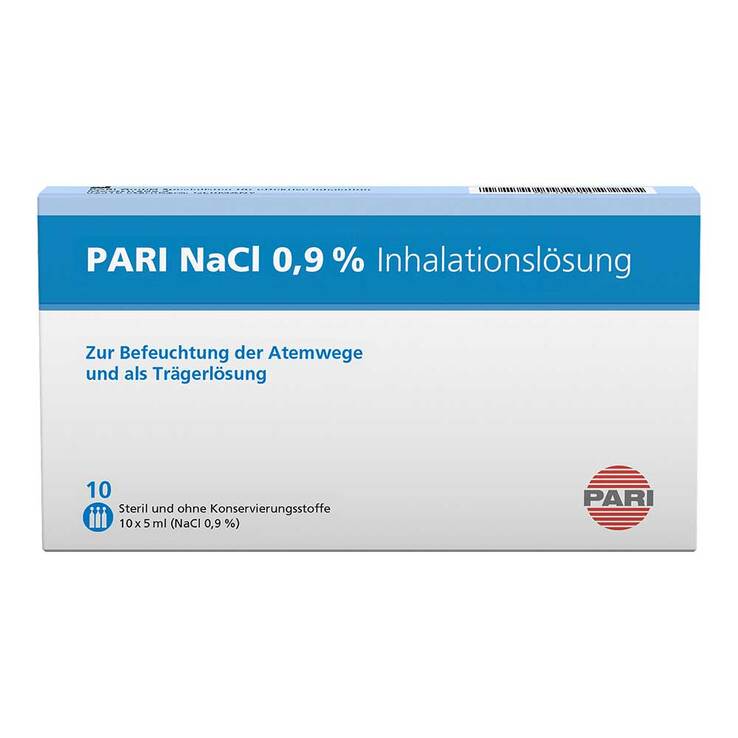 PARI Nacl Inhalationslösung Ampullen, 10X5 ml