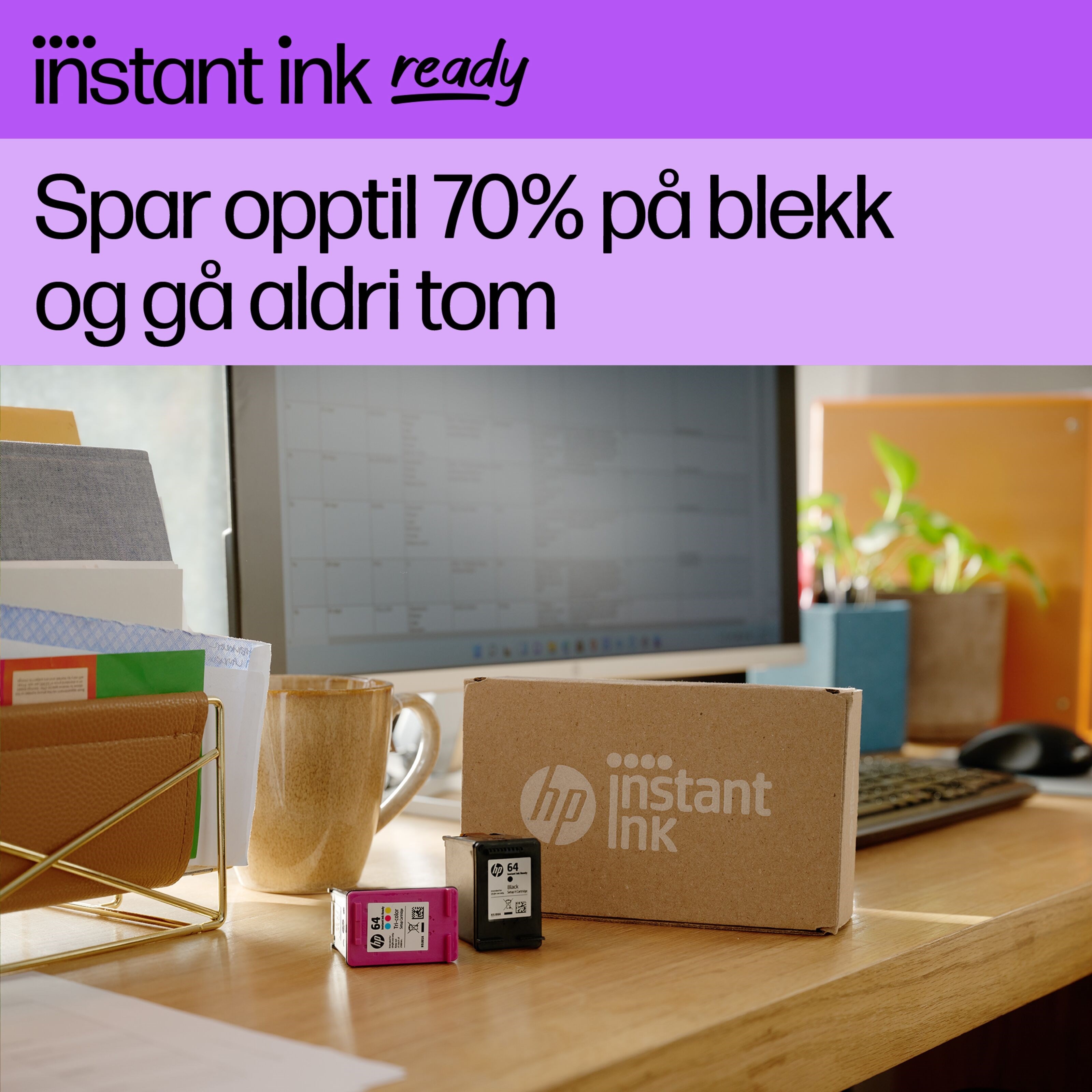 HP 304 Blekkpatron - Svart