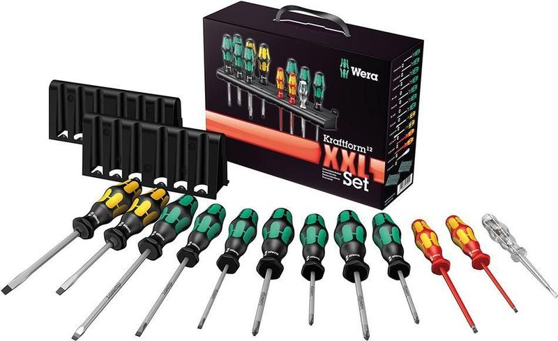 Schroevendraaierset Kraftform XXL 12-delig