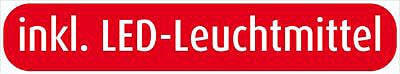 TRIO LED Wandlampe LOUIS alufarbig