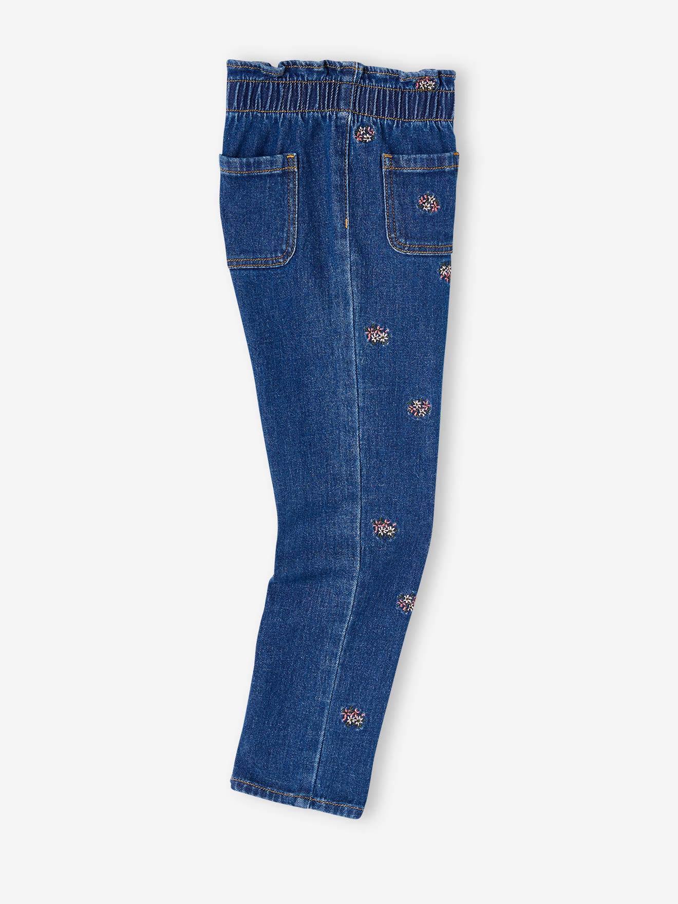 Calça jeans azul estilo 