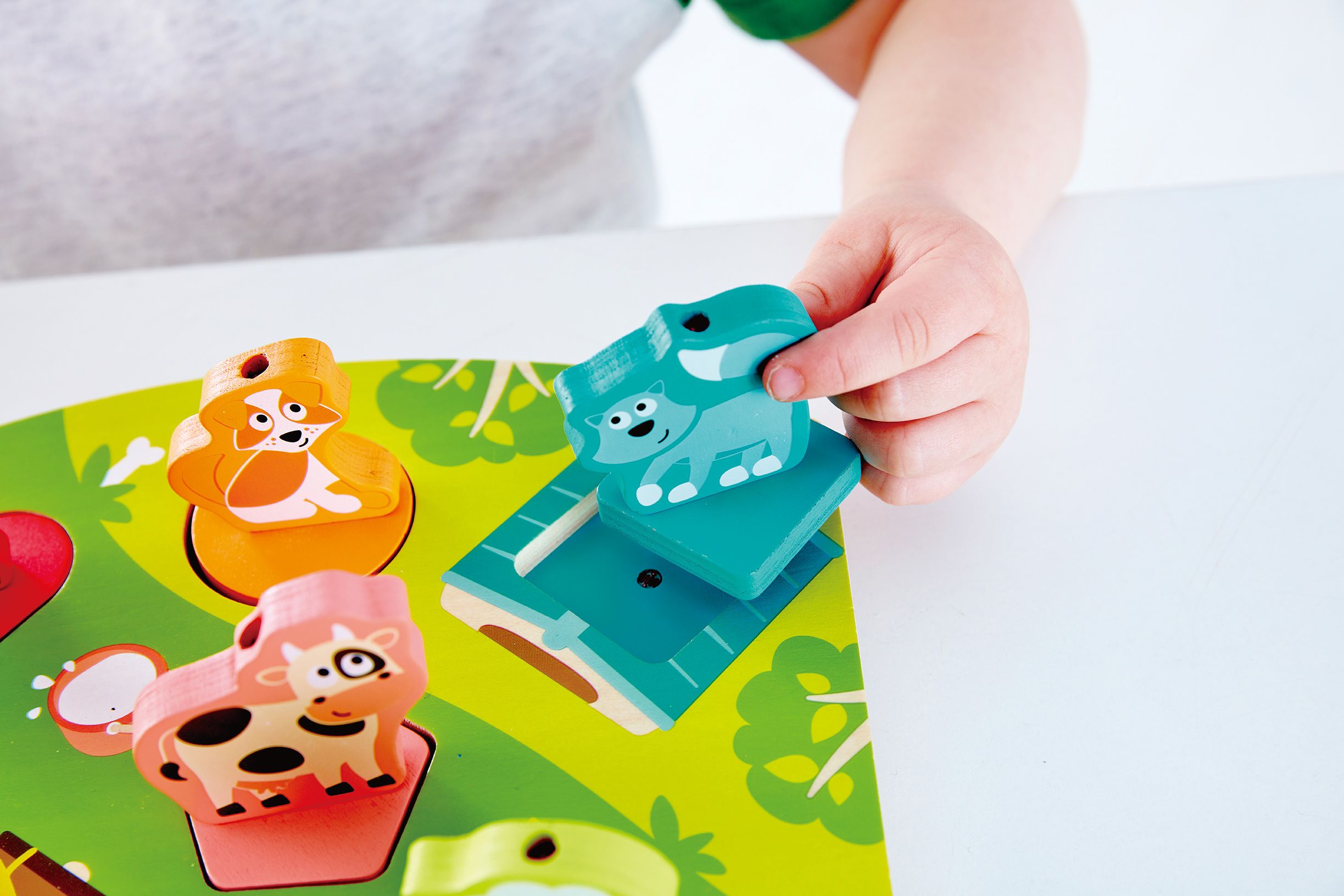 Hape Bauernhof-Geräusche-Puzzle