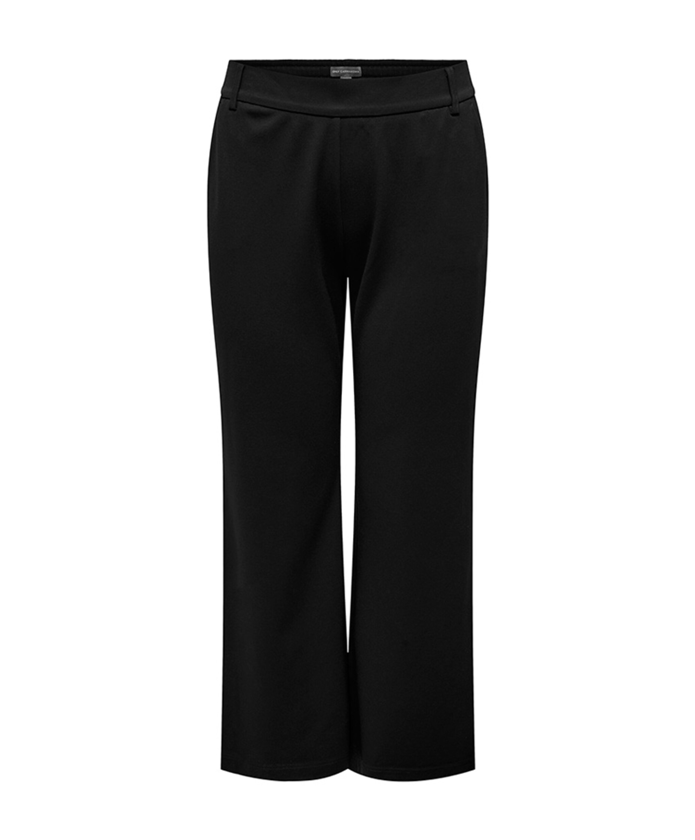 Only Carmakoma CARGOLDTRASH LIFE MW STRAIGHT broek zwart