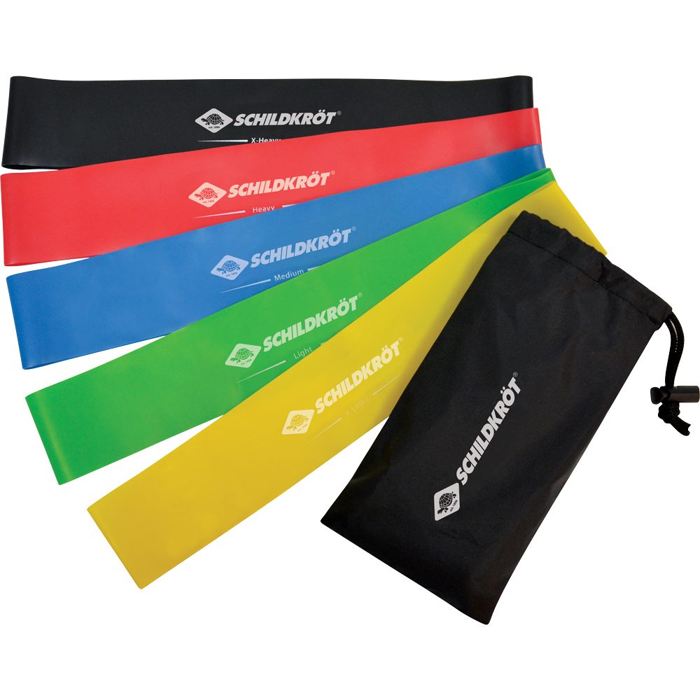 Schildkröt Fitness Mini Widerstandsbänder 5er Set