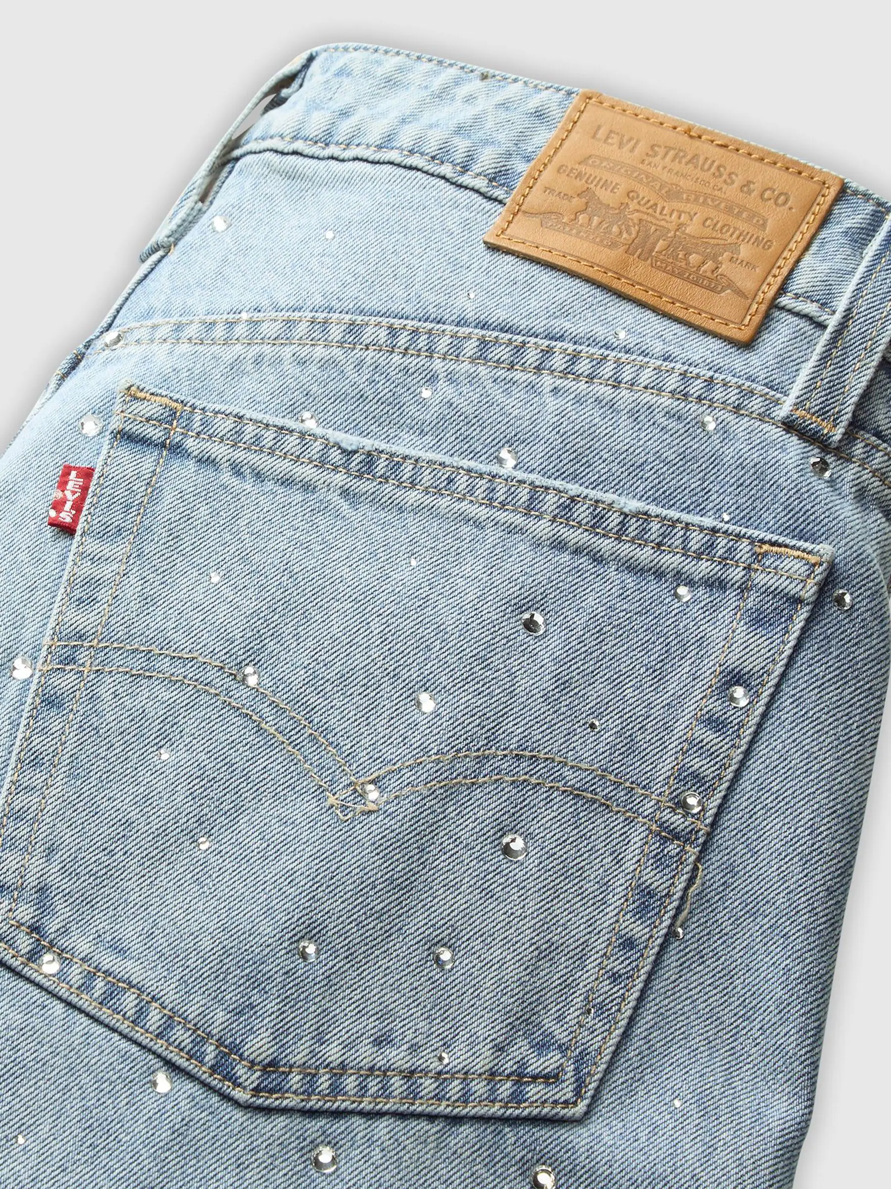 Blauw - Levi's® Baggy Dad Barrel Jeans