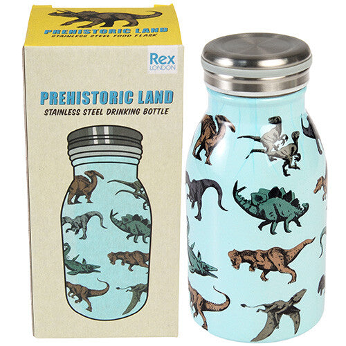 Rex london rvs thermosfles prehistoric land - 250ml