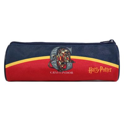 Trousse ronde Harry Potter - 1 compartiment - rouge - Bagtrotter