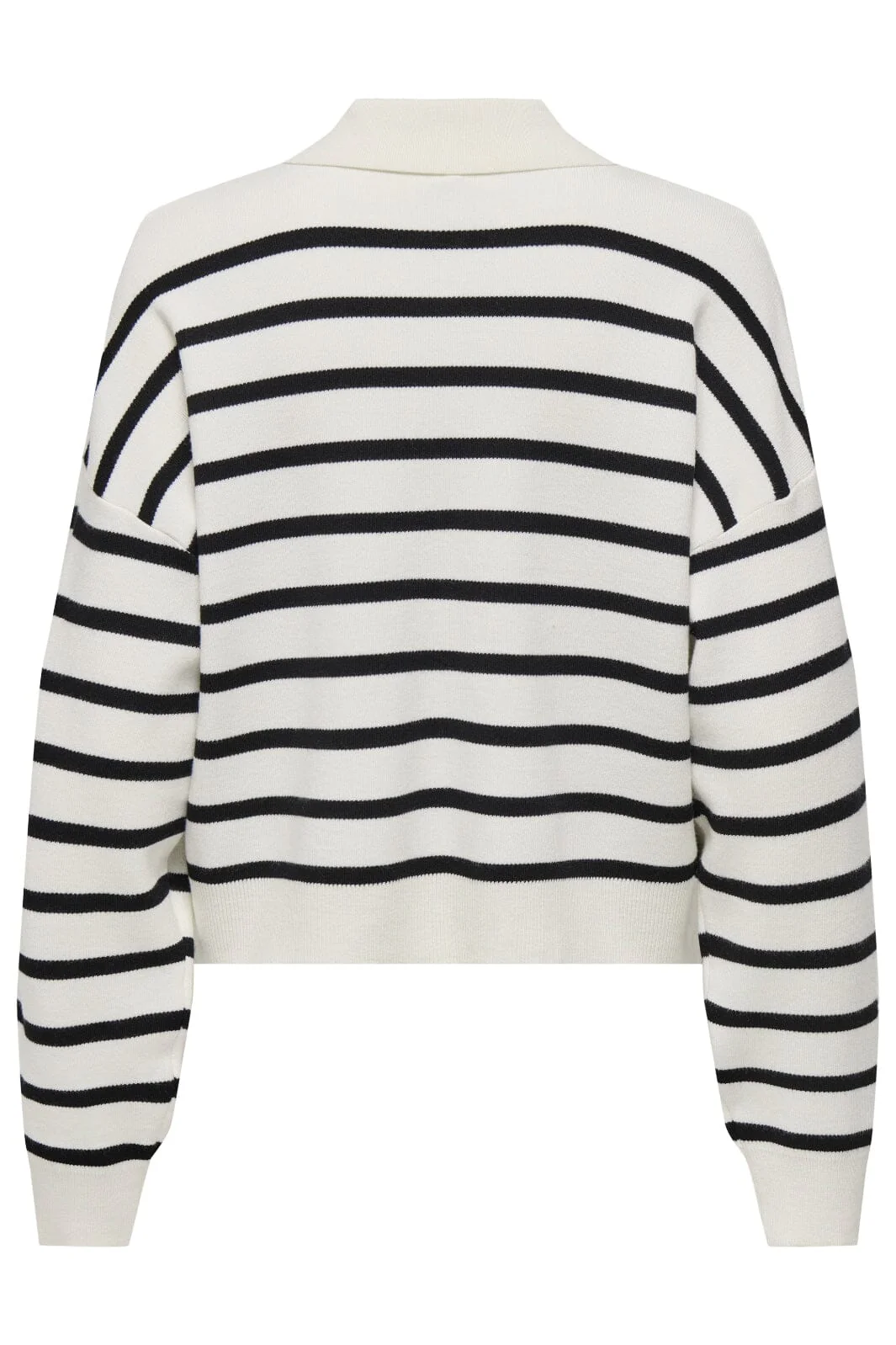 Only Onllucy Ls Polo Neck Knt 4742210 cloud dancer black