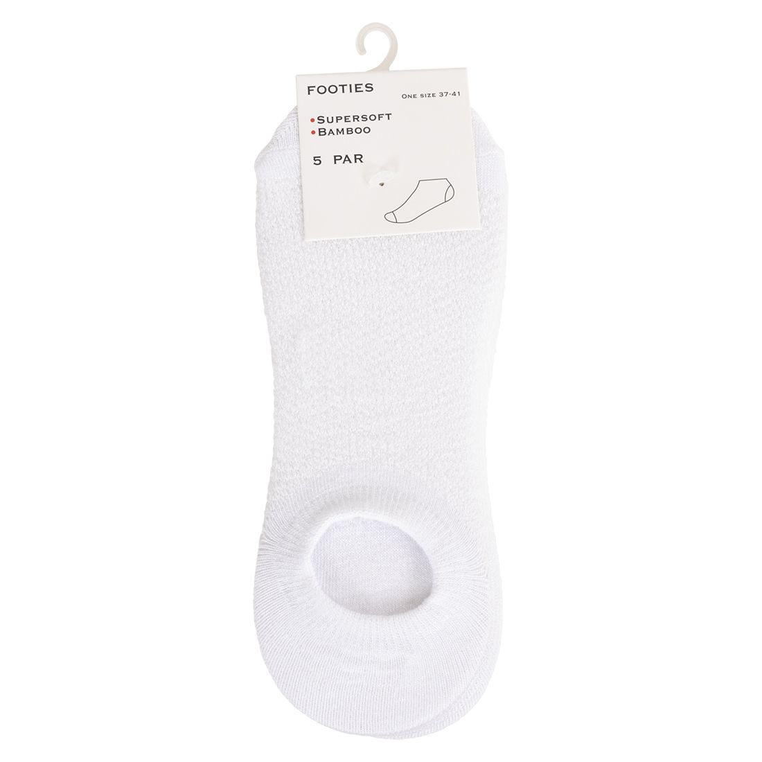 Bambus-sokker sneakers 5 pack