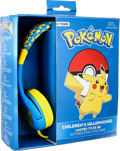 Pokémon Høretelefoner Til Børn - Pikachu