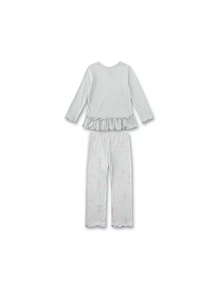 SANETTA Mädchen Pyjama hellblau