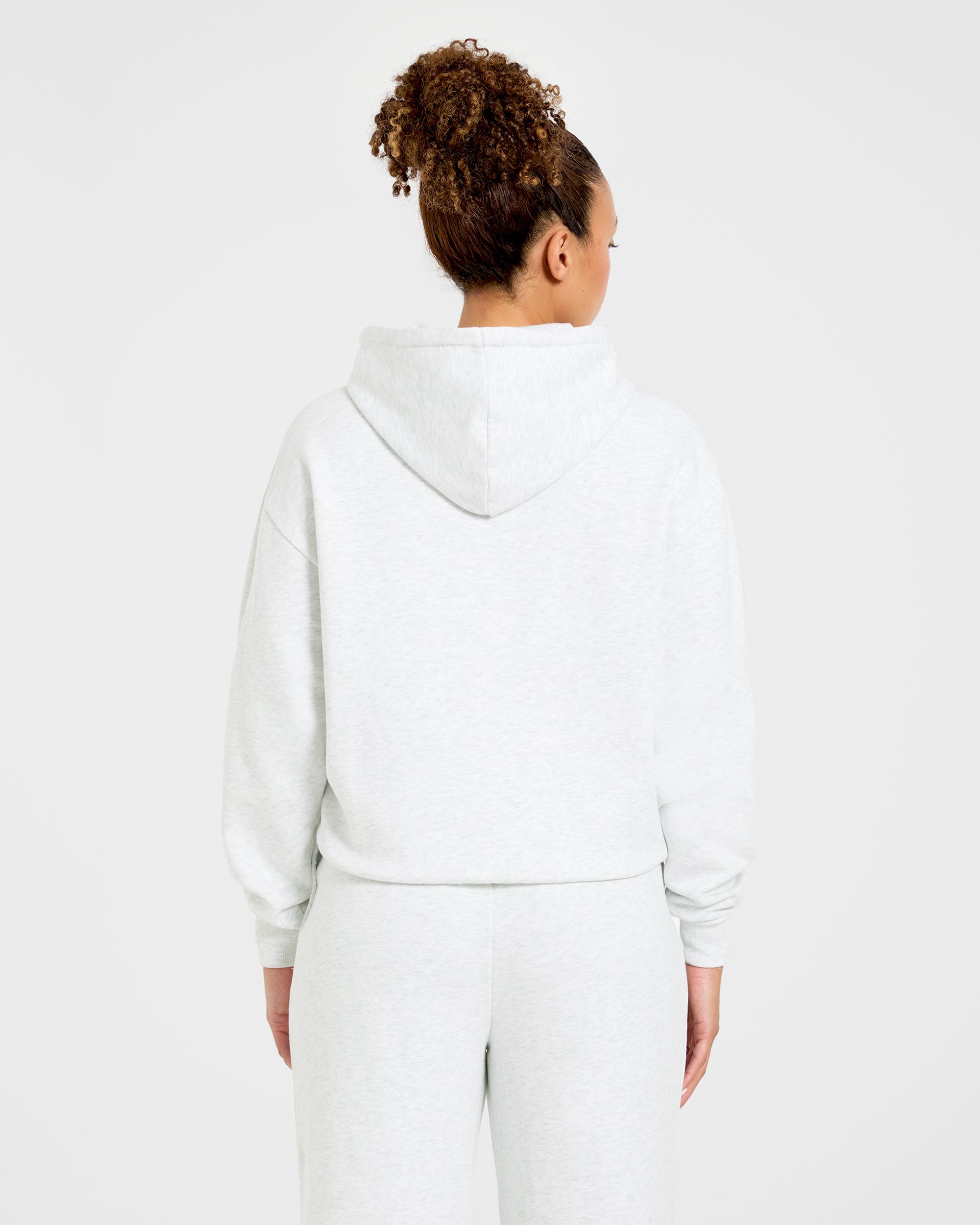 Lifestyle Oversized Zip Up Hoodie