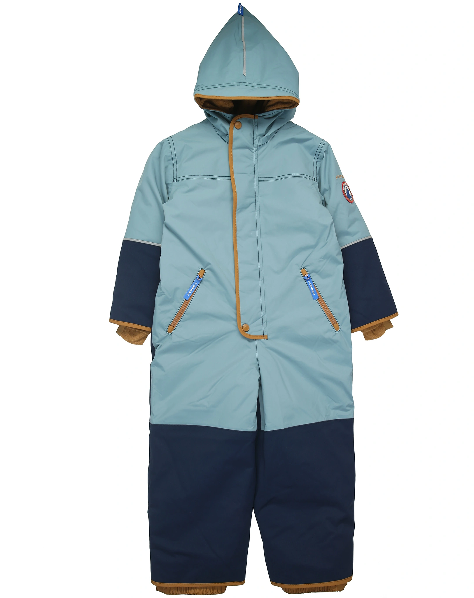 Winter-Funktionsoverall HUSKY HAALARI in smoke blue/cinnamon