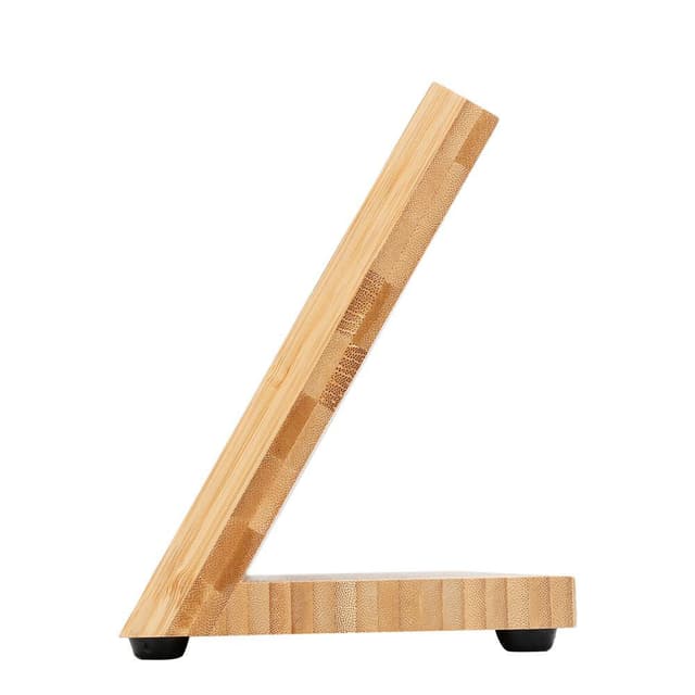 Magnetisk knivbræt knivplade bambus knivskive (brun)