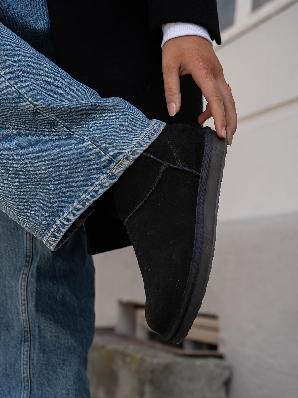 Asola Mid Black - Trapes Sko