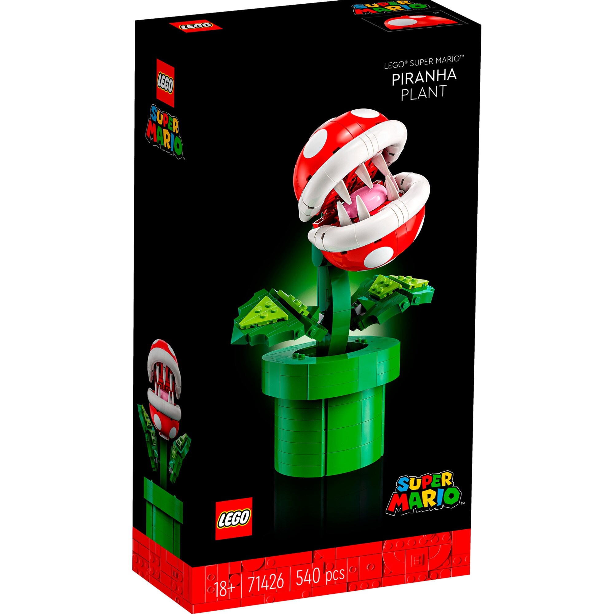 LEGO Konstruktionsspielzeug Super Mario Piranha-Pflanze