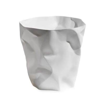 Papierkorb Bin Bin, Weiß