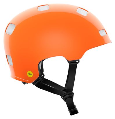 Casque Poc Crane Mips Actinium Orange Fluo